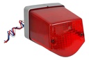 Farol Trasero Faro Yamaha Fz 16 Luz De Stop Neo * Negro