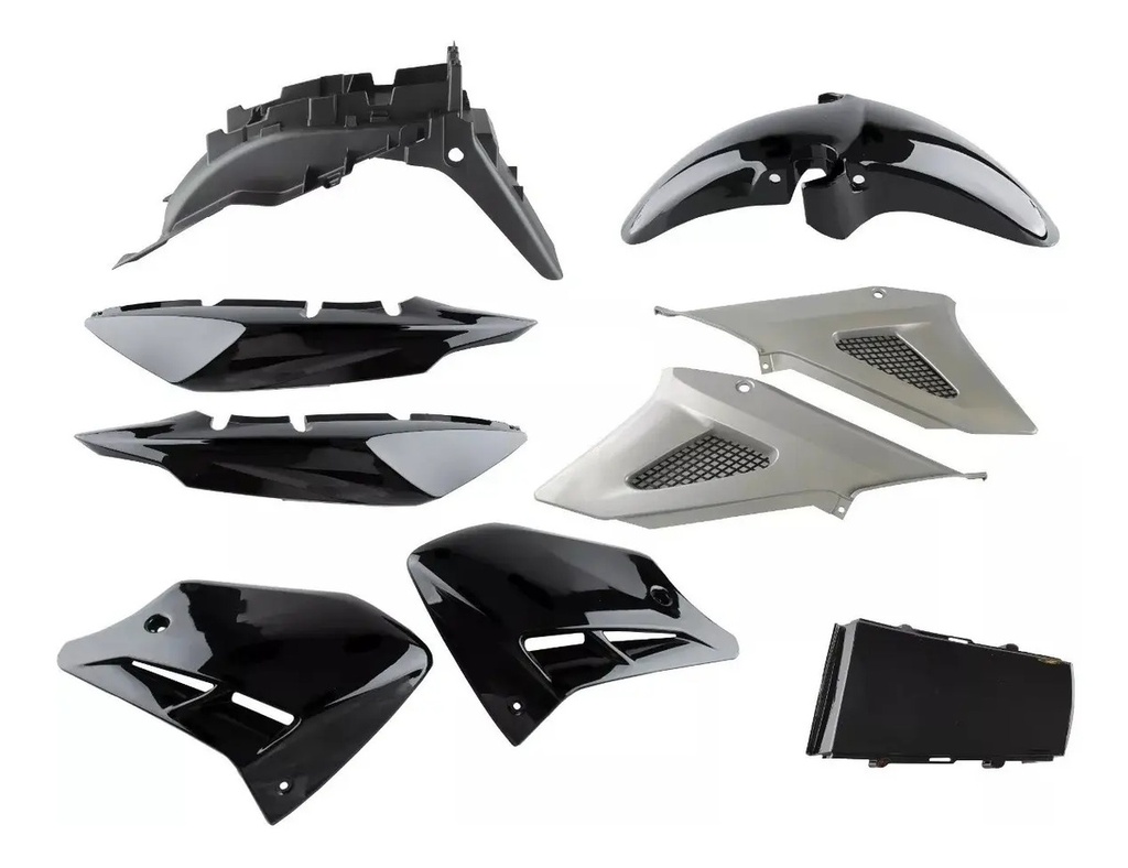Kit de Plásticos Completo 9 Piezas NSU Honda Twister 250