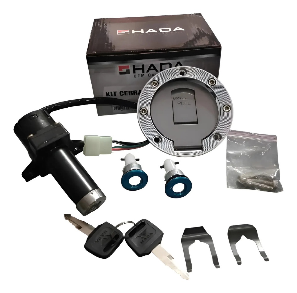 Kit Llave  Contacto Tapa Tanque  Zanella Rx 200 Neo 2018 *