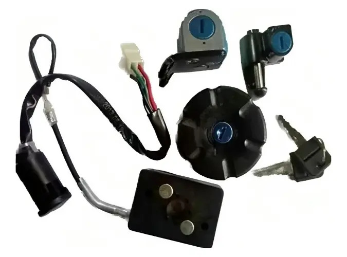 Kit Llave  Contacto Tapa Tanque   Zanella Ztt 200