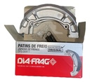 Zapata de Freno Juego Suzuki AX 100 (A100) Diafragma