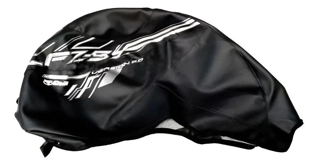 Funda Tanque Nafta Cuerina Yamaha Fz S 2.0 Premium Negro
