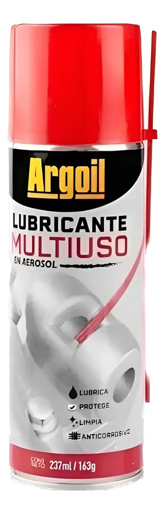 Aceite Lubricante Multiuso Aerosol Argoil Cables Y Mas 237ml