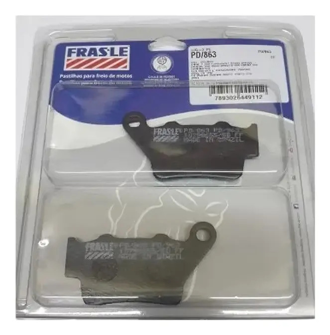 Pastilla de Freno Trasera Fras-le FMPD00863 Bajaj Rouser NS 200