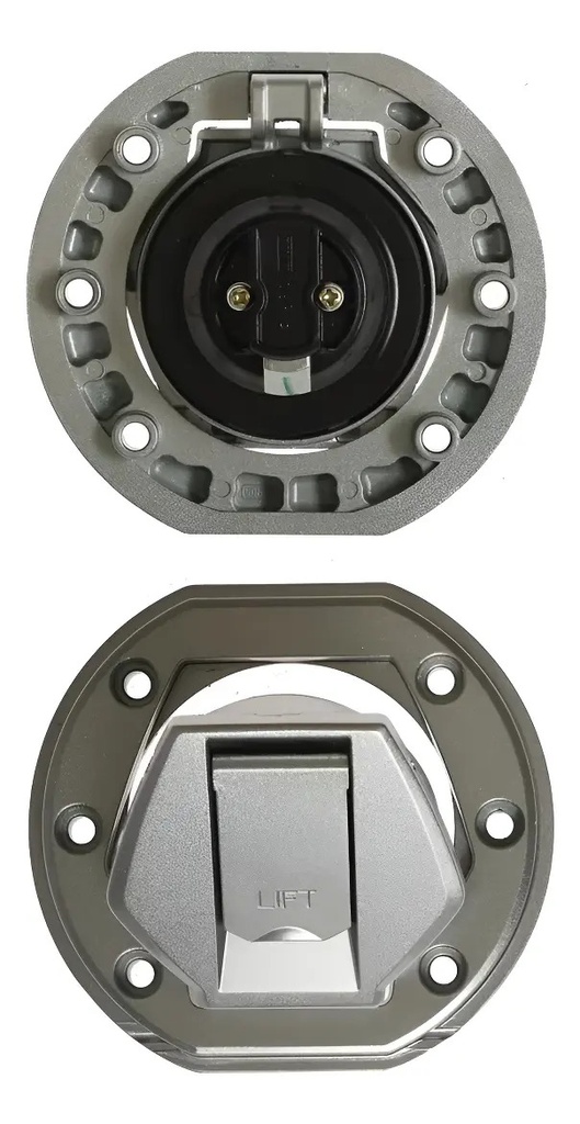 Tapa Tanque Nafta Bajaj Ns 200 Con Llave Gris