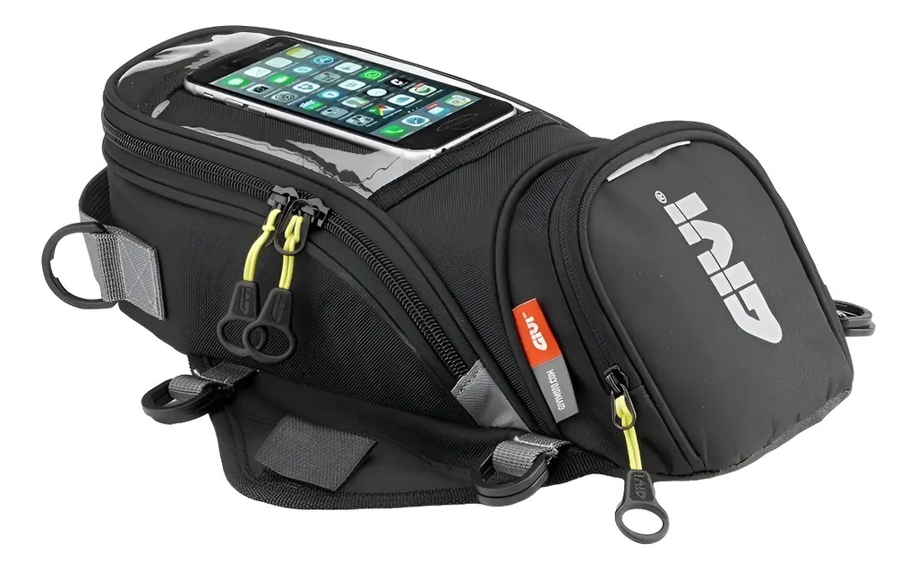 Bolso Moto Tanque Con Imanes Givi 6lt Viaje Touring Rpm 764 Gris Oscuro