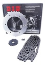 Kit Cadena Transmision Did Honda Xr 150 Piñon 17 Corona 49 Gris