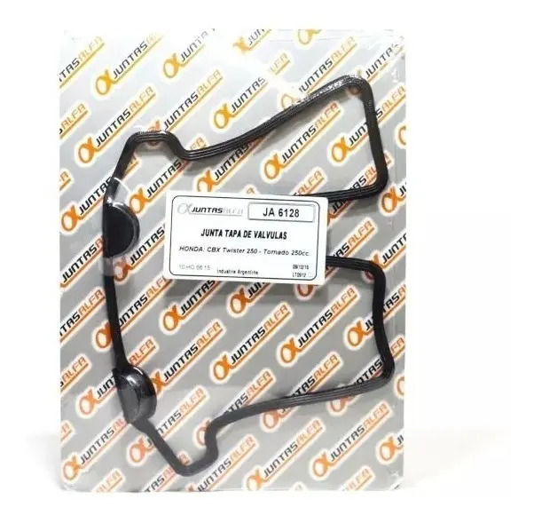 Junta de Tapa de Valvulas Alfa 10HO5615 Honda CBX 250 Twister XR 250 Tornado