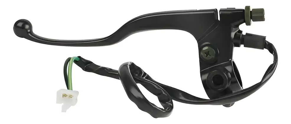 Manija De Embrague C/ Soporte Yamaha  Ybr 125 * Negro