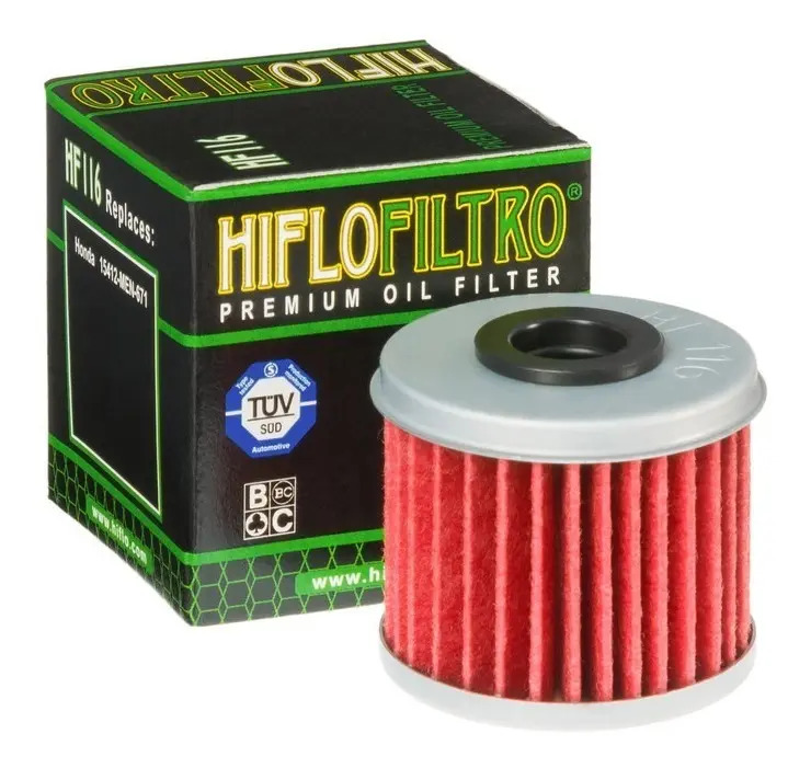 Filtro de Aceite Hiflo HF116 Honda CRF 150 250 450 TRX