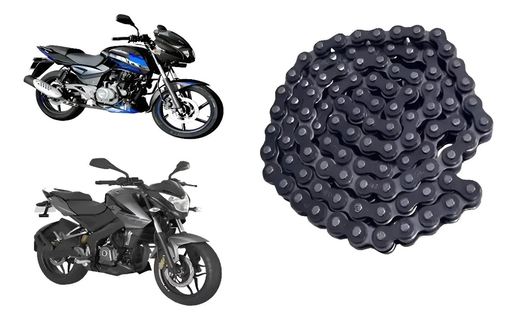 Cadena De  Distribución 25 X 98  Bajaj 180 Gn 125 Dr 125  Gris