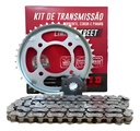 Kit Cadena Transmisión Did Honda Cb 250 F New Twister Oring Gris