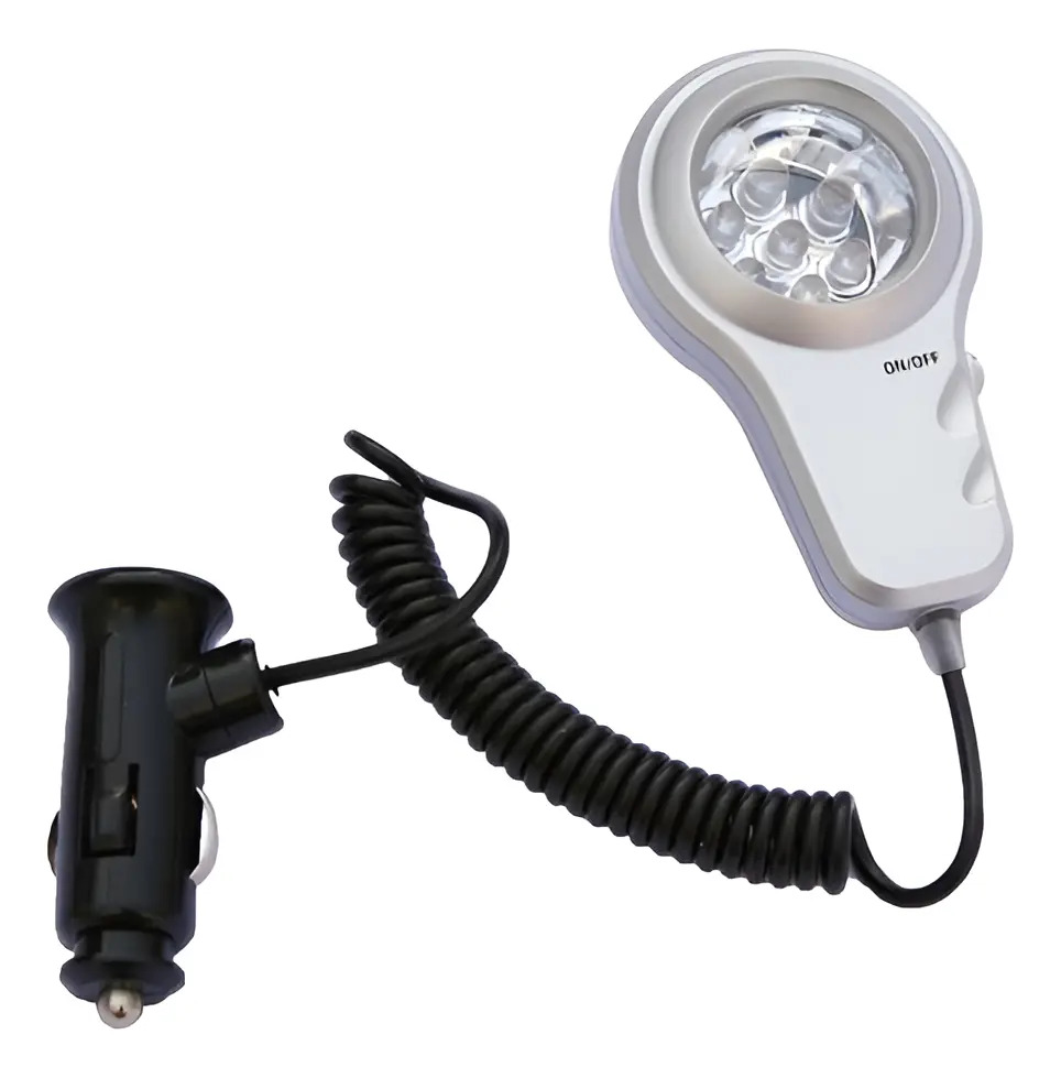 Linterna Luz 7  Led Luz De Inspeccion Moto Auto  Blanco Agua
