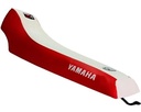 Funda Asiento Tc4 Yamaha Xtz 125 Anti Gripp Anti Deslizante  Blanco Con Rojo
