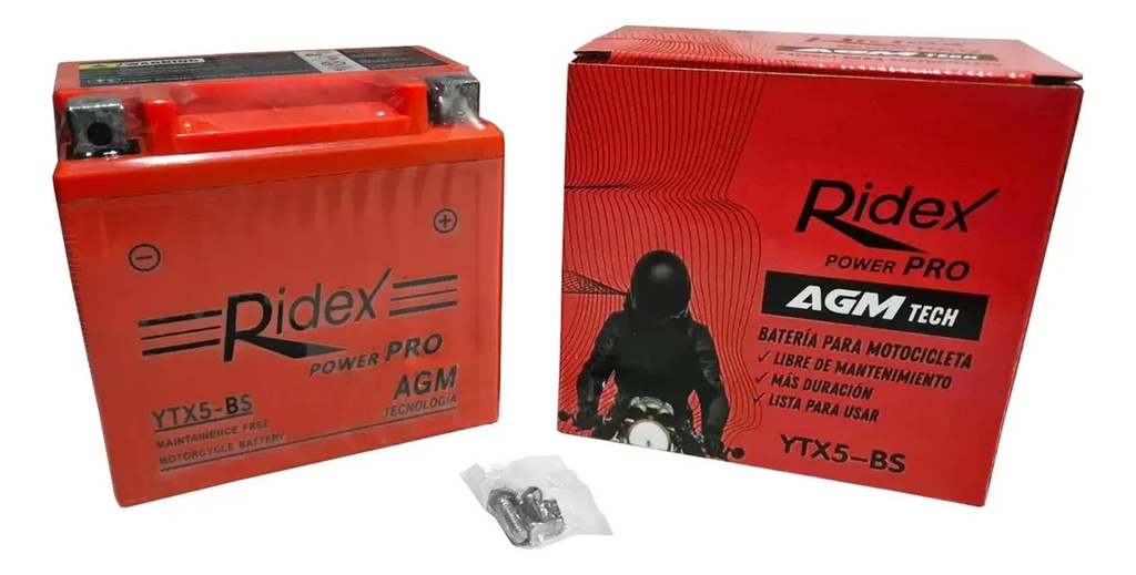 Bateria  Ytx5lbs Honda Cg 150 Biz 125 Xr125 Xr150 De Gel