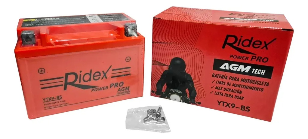 Bateria Ytx9-bs De Gel Suzuki Inazuma 250 Benelli 300 Negro