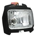 Optica Delantera Farol Honda Bross 125  Skua Con Lámpara 