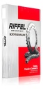 Kit Riffel Honda Xr 200 Piñon Corona Cadena 13/43/108 Plateado