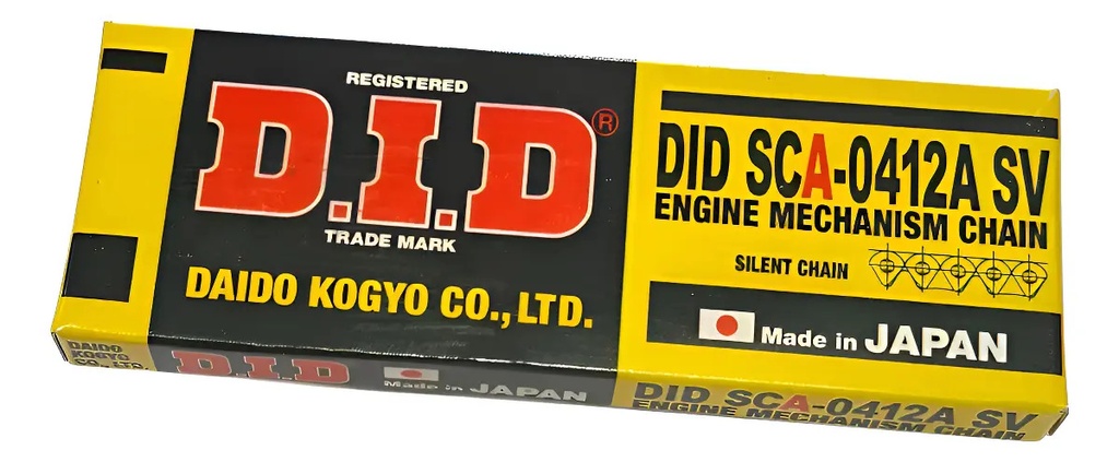 [2427] Cadena Distribucion Did 412 X 100 Honda Xr 200 Rpm Negro