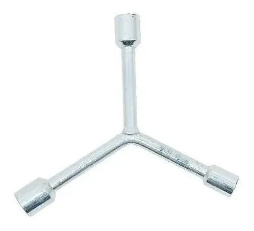 Llave Tubo Combinada Moto 3 Bocas Hexagonal 8-10-12