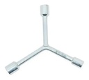 Llave Tubo Combinada Moto 3 Bocas Hexagonal 8-10-12