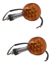 Farol Luz De Giro Suzuki Gn 125 Con Led Por Juego 2 Uni  Izquierdo/derecho Ámbar