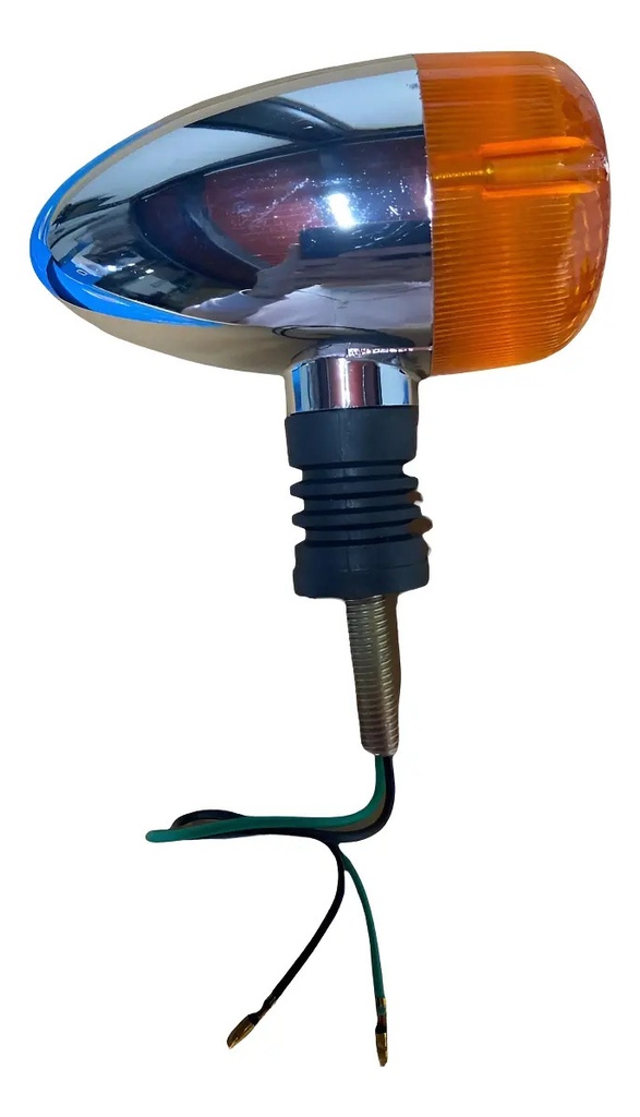 Farol Luz De Giro Custom 150 Cromado  Izquierdo/derecho