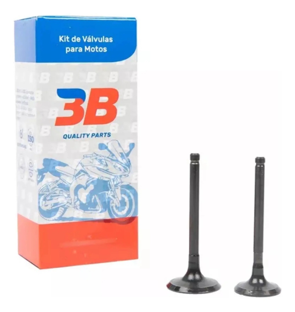 Juego Valvulas Motomel NX 150 CBX 200 3b