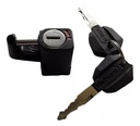 Cerradura Traba Casco Motos Varias Calidad Original Negro