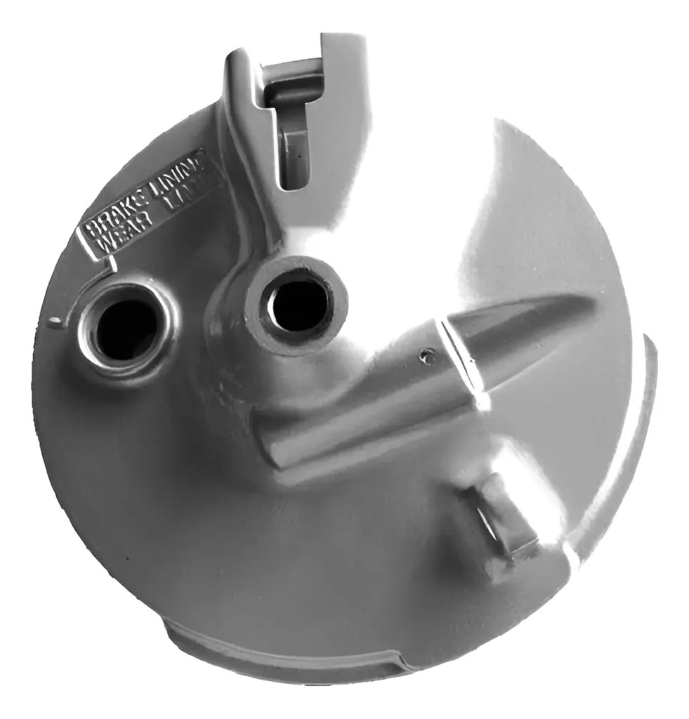 Porta Zapata Plato De Freno  Delantero Suzuki Ax 100  Plateado