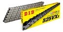 Cadena Transmision Did 525 X 118 Vx3 Oring Japon Rpm