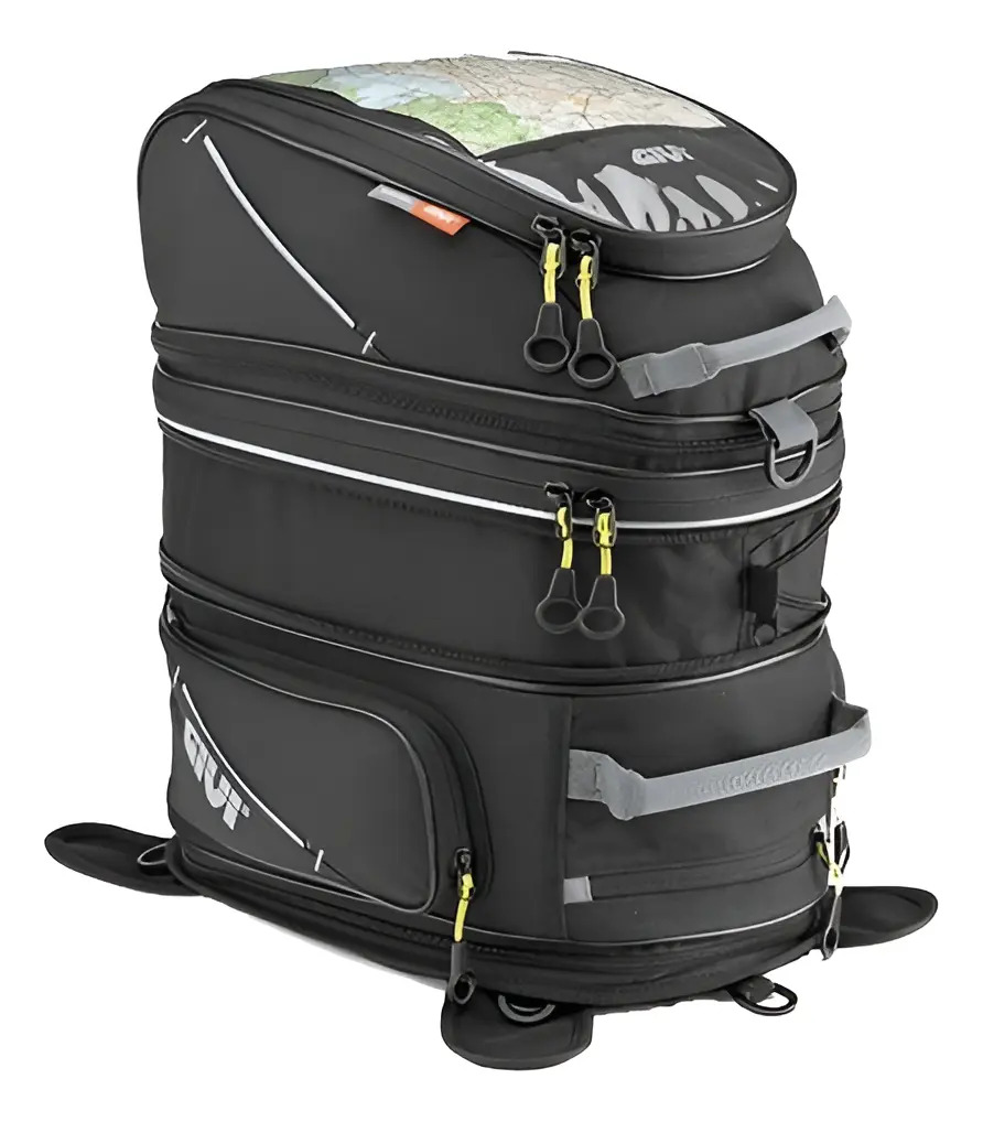 Bolso Tanque Moto Univesal Givi Ea103b 25 + 15 Lts Rpm Negro