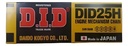 Cadena Distribucion Did Japon 25h X 84l Honda Wave Biz 105  Negro