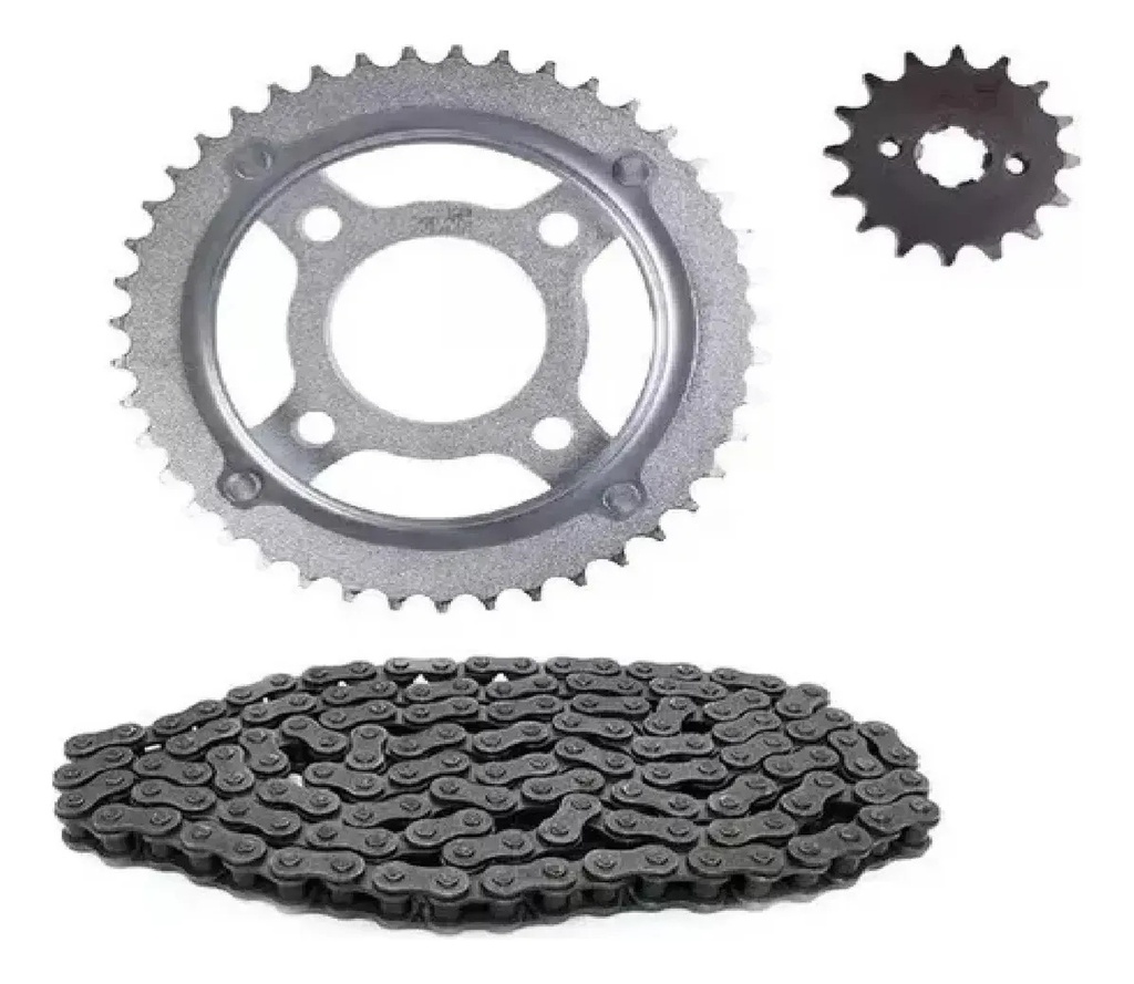Kit Transmision Yoyo Honda Cg Titan 150 Reforzada Rpm Gris