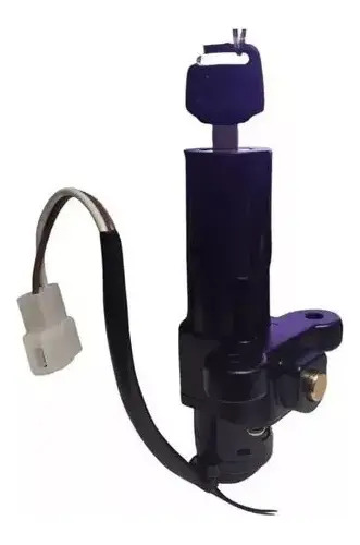 Llave Contacto  Tambor Bajaj Boxer 150 2 Cables