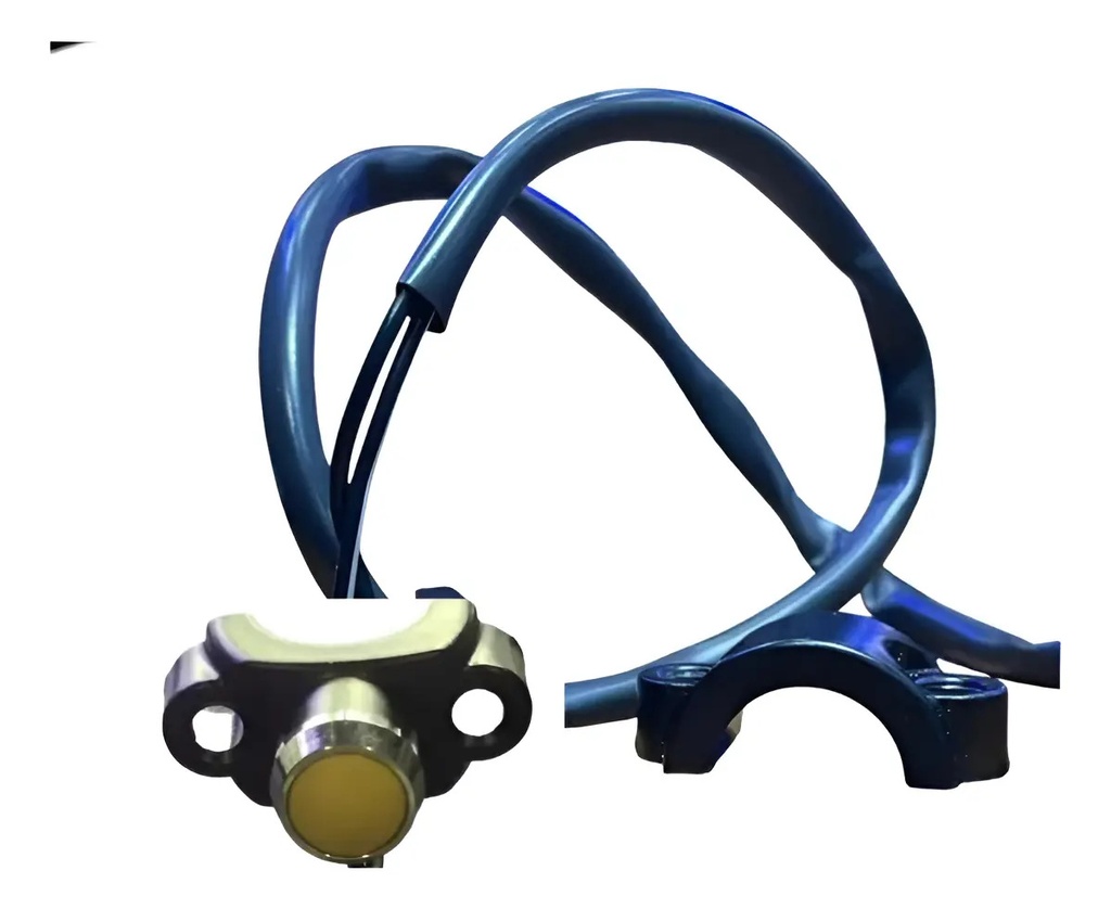 Boton De Arranque Moto Universal Amarillo