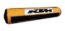 Pad Protector Manubrio Ktm Naranja Negro Blanco  Naranja Claro