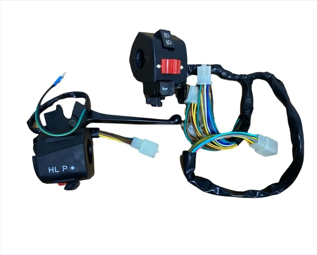 Set Juego Comandos Luces Arranque Guerrero 100