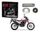 Transmision Did  Honda Xr 190 L Xr 160 Piñon Corona Cadena  Gris