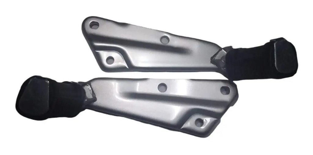 Soporte Pedalin Trasero Izquierdo Derecho Gilera Futura 