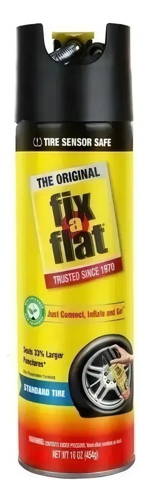 Sellador Neumáticos Moto Auto 16 Oz Fix A Flat Rpm