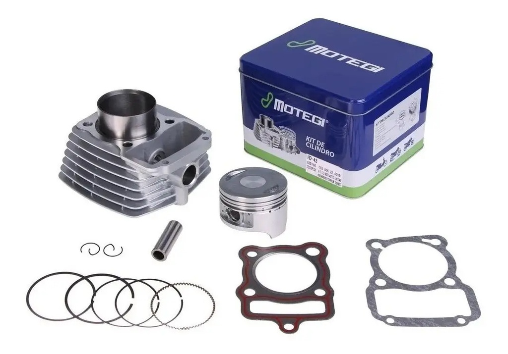 Kit Cilindro Completo Guerrero Gc 200 Queen Motegi Original 