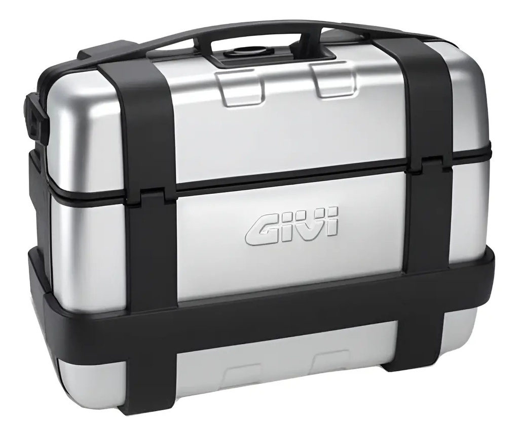 Lateral Baul Turismo Bolso 33 Lts Trekker Monokey Trk33n Rpm Plateado