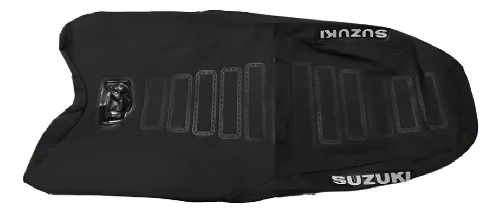Funda Cubre Asiento Suzuki Ax 100 Anti Deslizante Tc4 Negro