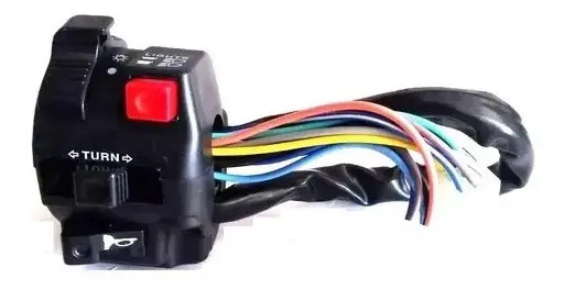 Comando De Luces Honda Xlr 125 Izquierdo 