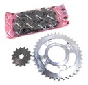 Kit de Transmision 428x104 38/15 Zanella Sapucai 150