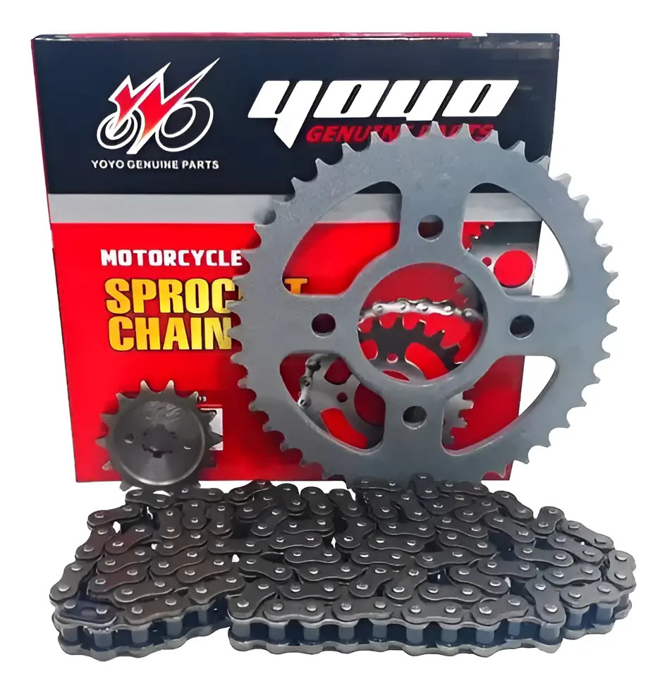 Kit De Transmision Yamaha Ybr 125 14/45 428-118 Rpm Negro