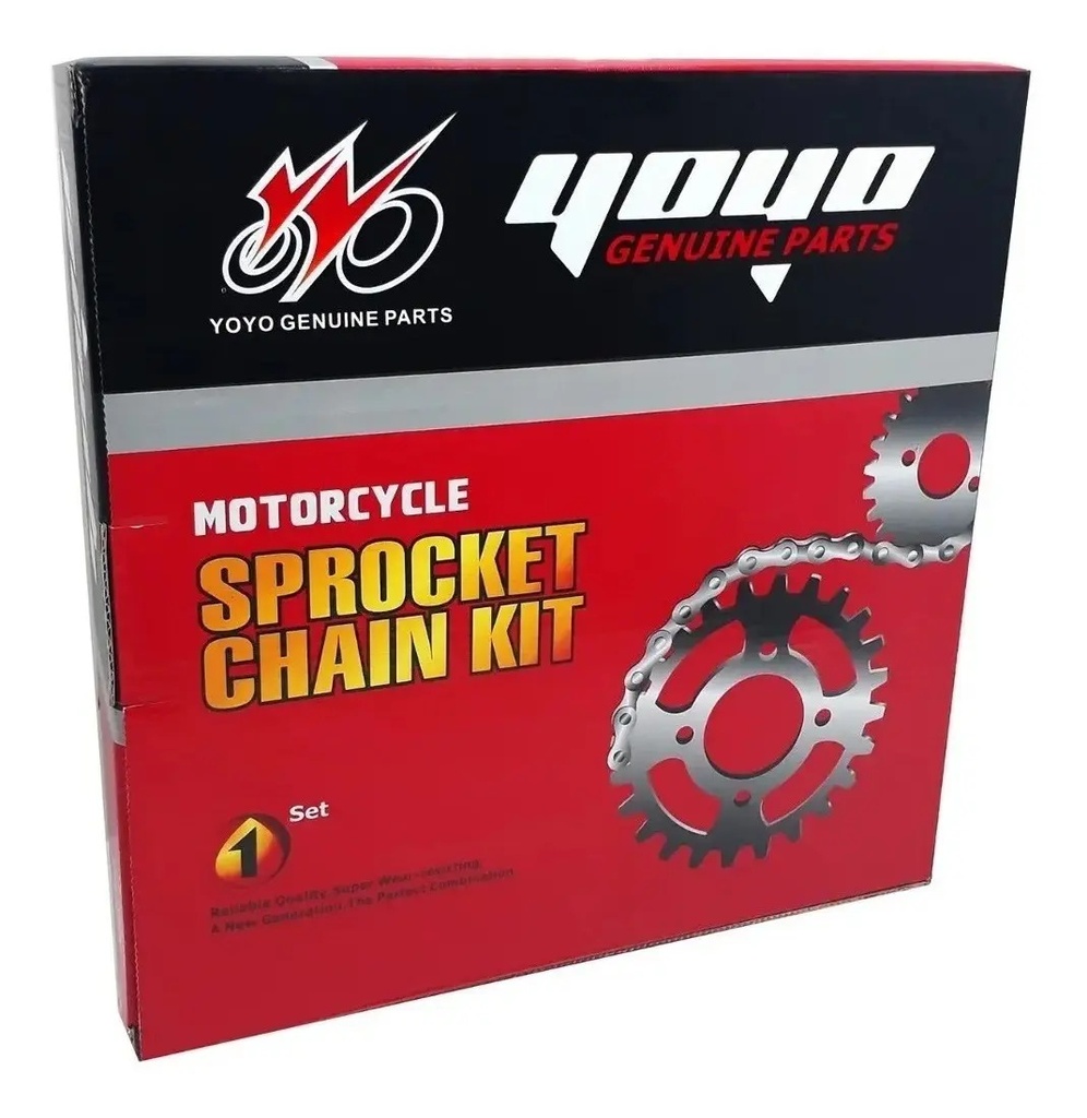 Kit Transmision Yoyo Bajaj Rouser Ns As 200 14 39 C/cad Rpm Gris