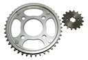 Kit Piñon 16 Y Corona 43 Honda Cg 150 New Titan Rpm Gris