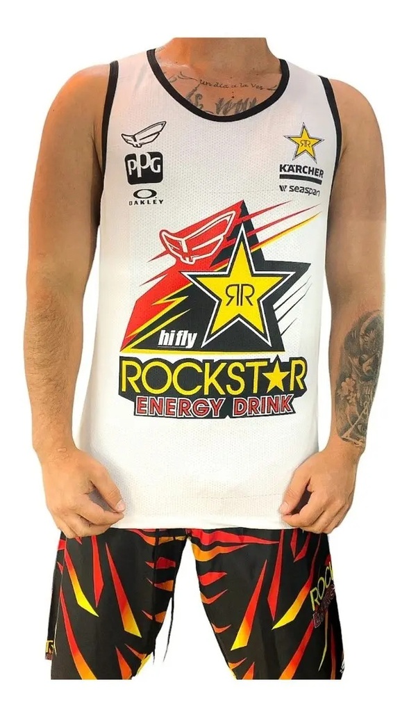 Musculosa Hifly Enduro Rock Star Verano Rpm